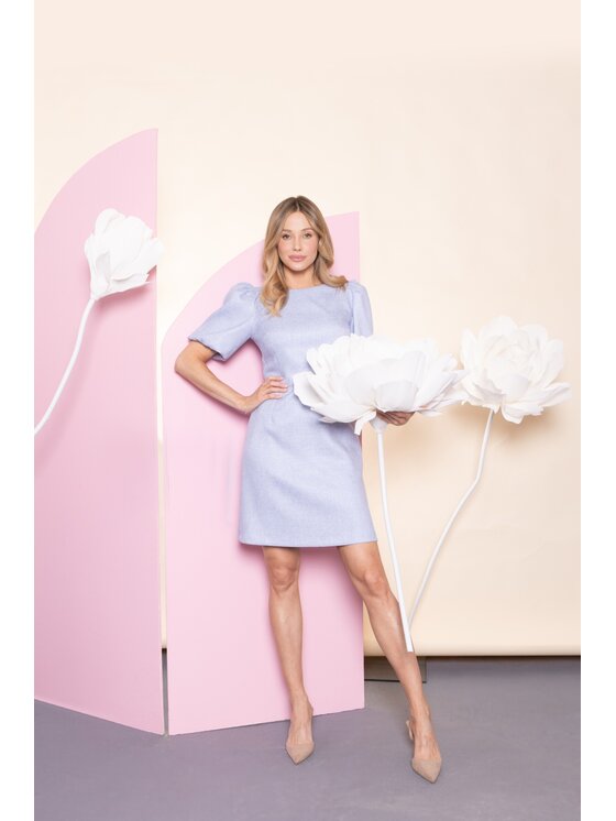 Stylove Stylove Abito da cocktail S431 Blu A-Line Fit