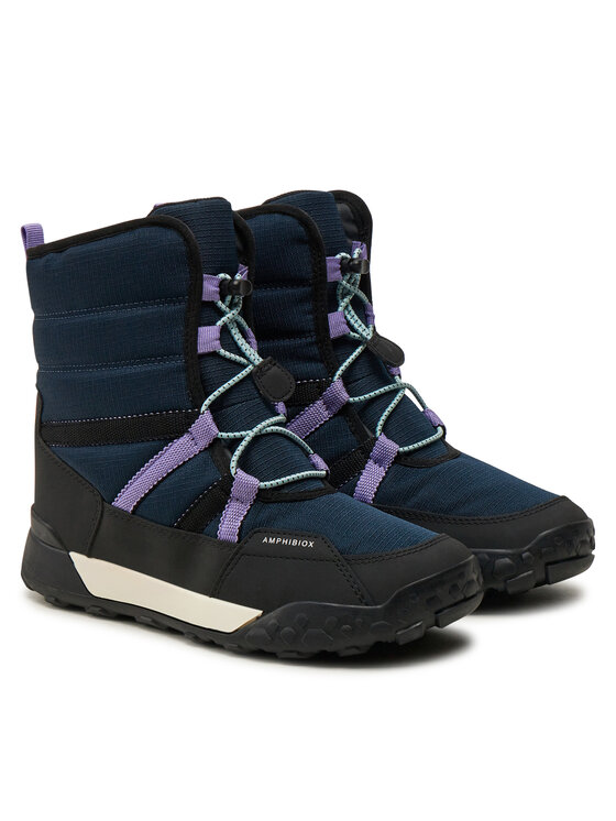 Geox Geox Čizme za snijeg Trekkyup J46M7F 0FU50 C4267 D Tamnoplava
