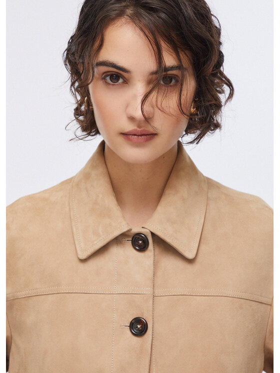 Liu Jo Liu Jo Giacca di pelle CA6153P0382P9574 Viola Loose Fit