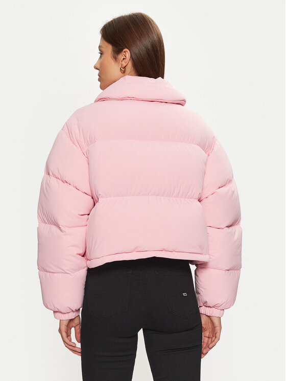 Tommy Jeans Tommy Jeans Kurtka puchowa DW0DW20390 Różowy Regular Fit