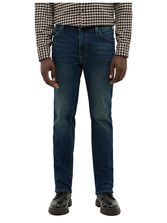 Mustang Mustang Jeansy TRAMPER STRAIGHT Niebieski Straight Fit