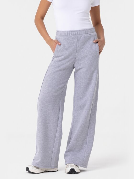 BASICLO BASICLO Spodnie dresowe W-2161-25 Szary Relaxed Fit
