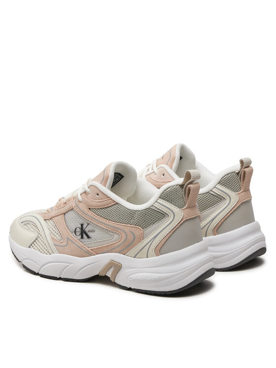 Calvin Klein Jeans Calvin Klein Jeans Tenisice Retro Tennis Su-Mesh Wn YW0YW00891 Bež
