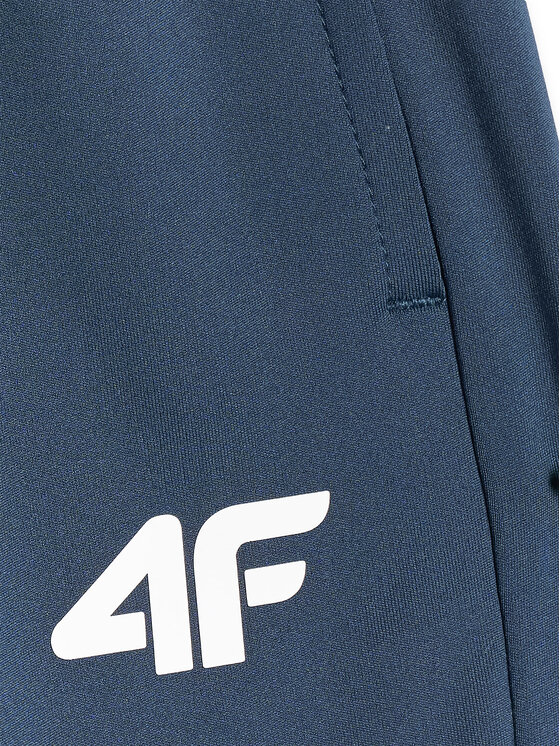 4F 4F Spodnie dresowe BASIC+ Turkusowy Regular Fit