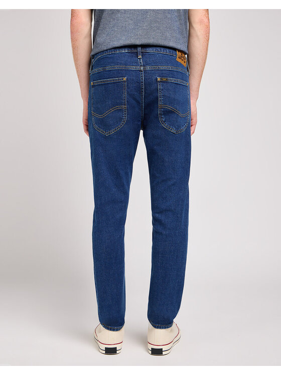 Lee Lee Jeansy LUKE Niebieski Slim Fit