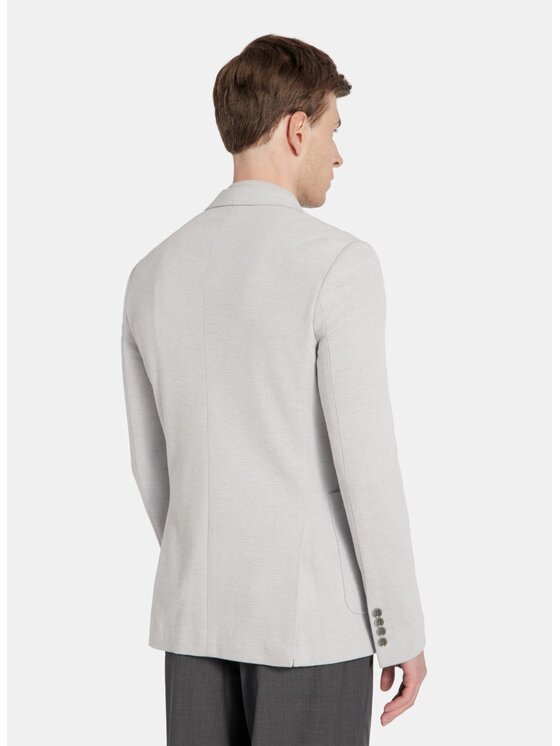 Pako Lorente Pako Lorente Marynarka P25WF-3X-017 Szary Slim Fit