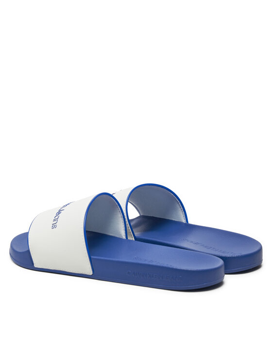 Calvin Klein Jeans Calvin Klein Jeans Šľapky Slide Institutional YM0YM01019 Biela