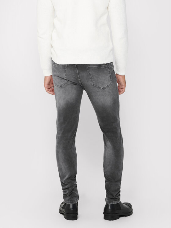 Only & Sons Only & Sons Τζιν Loom 22017103 Γκρι Slim Fit