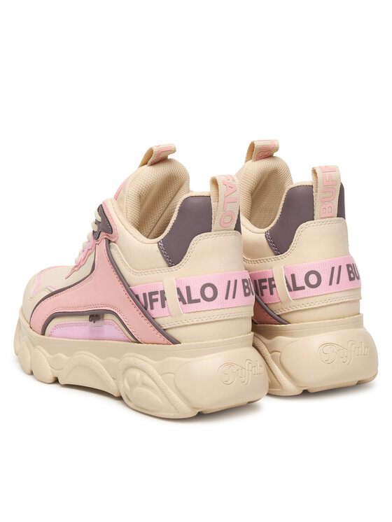 Buffalo Buffalo Sneakers Chai CLD 1636603 Écru
