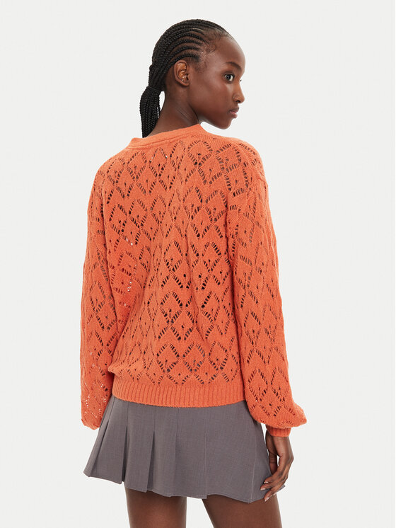 Pepe Jeans Pepe Jeans Kardiganas Hailey PL702218 Oranžinė Regular Fit
