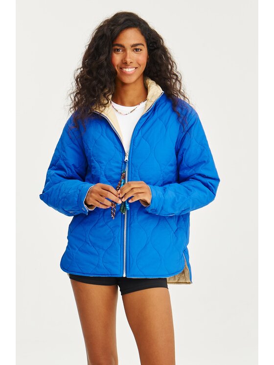 NAOKO NAOKO Prechodná bunda Poppy Retro Sky Tmavomodrá Regular Fit