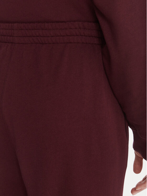 Tommy Hilfiger Tommy Hilfiger Donji dio trenerke UW0UW06081 Tamnocrvena Wide Leg