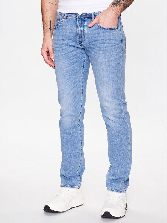Armani Exchange Armani Exchange Jeansy 3RZJ13 Z3UGZ 1500 Modrá Slim Fit