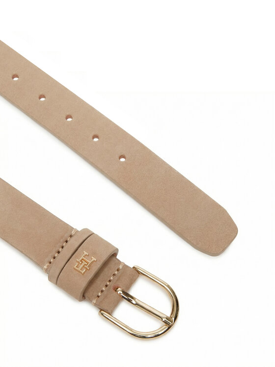 Tommy Hilfiger Tommy Hilfiger Női öv Essential Effortless 2.5 Nubuck AW0AW17762 Bézs