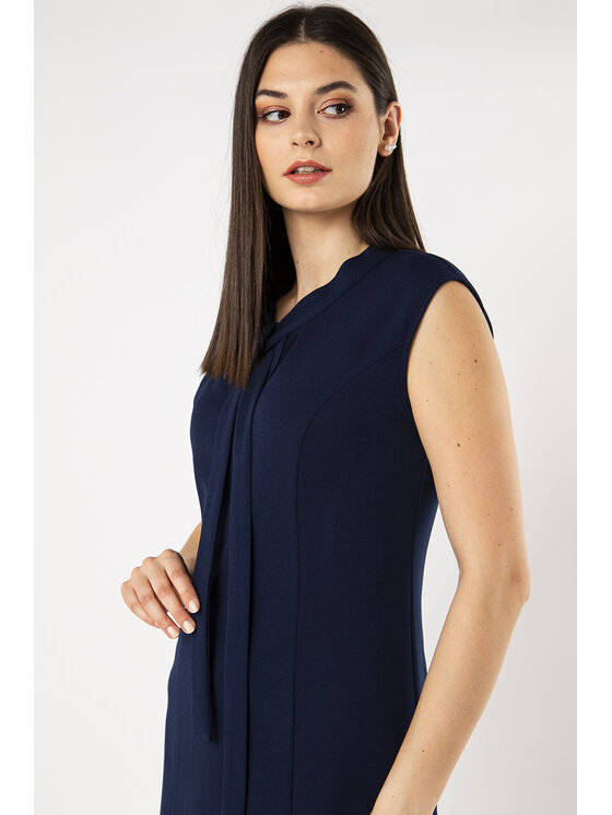 QUIOSQUE QUIOSQUE Každodenné šaty DROGA DRESS Tmavomodrá Regular Fit