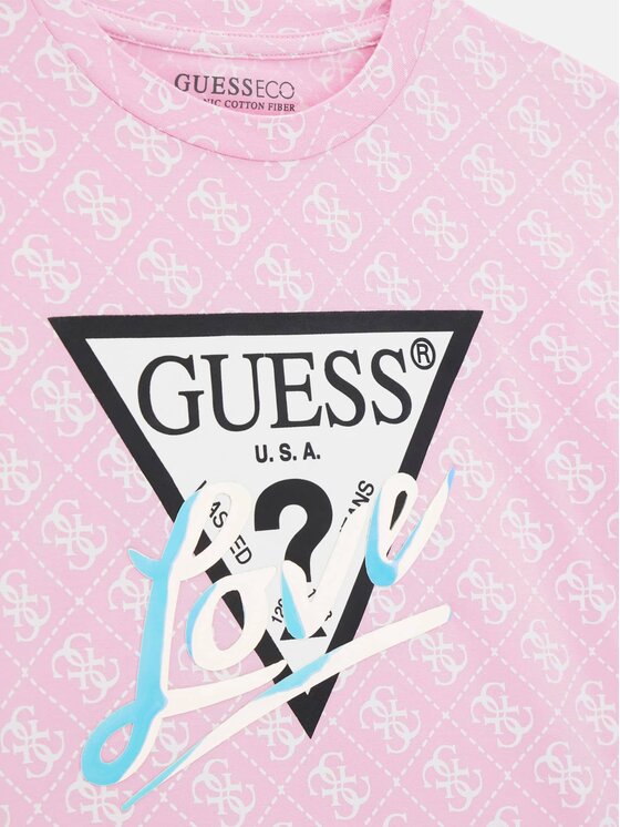 Guess Kids Guess Kids Top 180604 Rosa Regular Fit