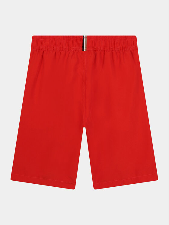 BOSS Boss Szorty kąpielowe J50662 S Czerwony Regular Fit