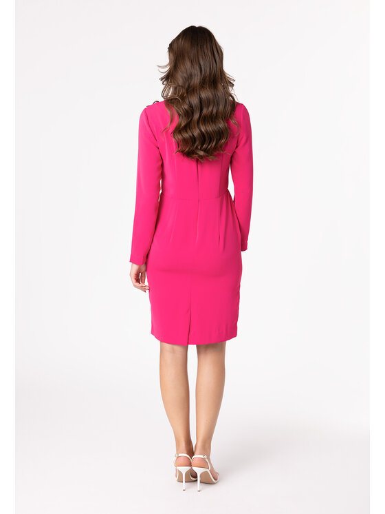 QUIOSQUE QUIOSQUE Každodenní šaty Quiosque 4RR002501 Růžová Regular Fit