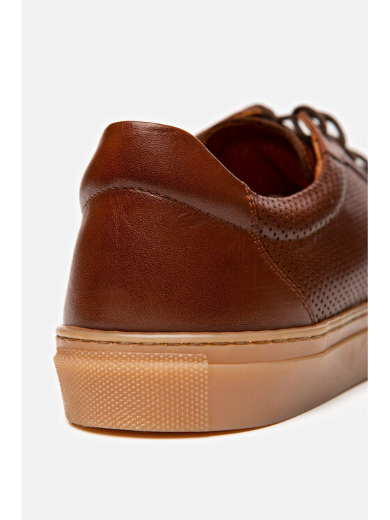 Lancerto Lancerto Sneakersy Edison Brązowy