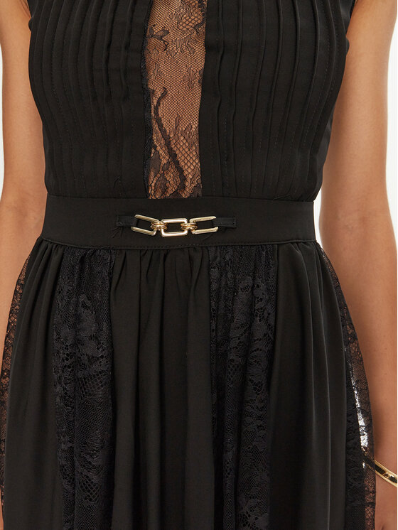 Babylon Babylon Φόρεμα βραδινό EL0705 Μαύρο Regular Fit