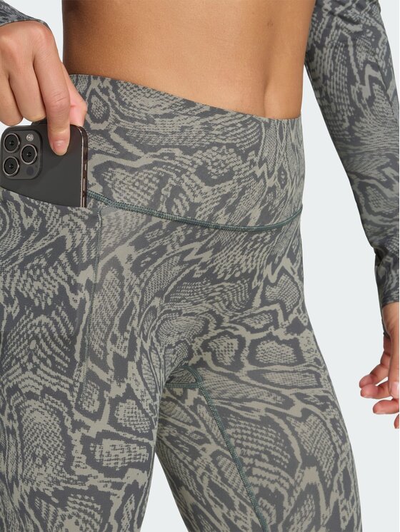 adidas adidas Legginsy 168445 Zielony Fitted Fit