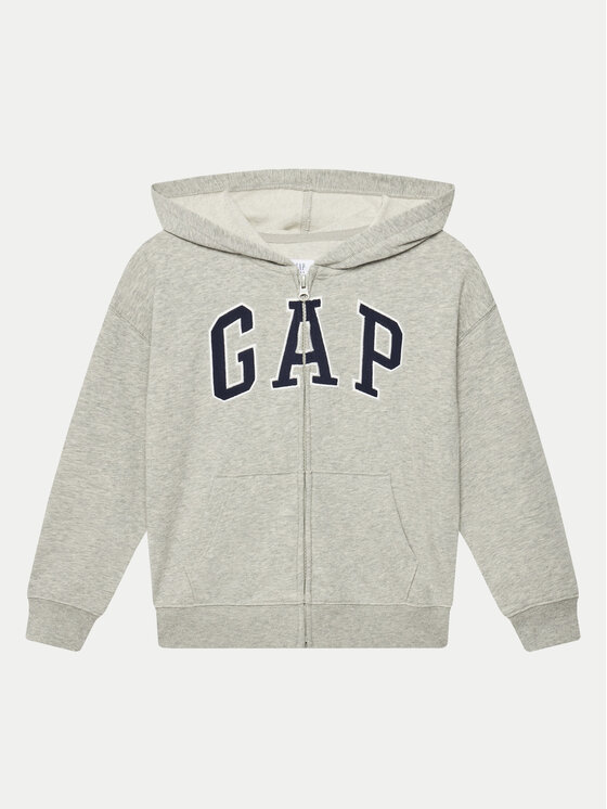 Gap Gap Felpa 743966-03 Grigio Regular Fit