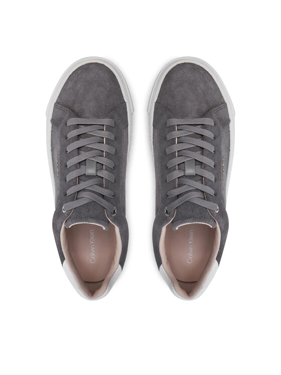Calvin Klein Calvin Klein Tenisice Flatform Cup Lace Up W/Ml HW0HW02282 Siva