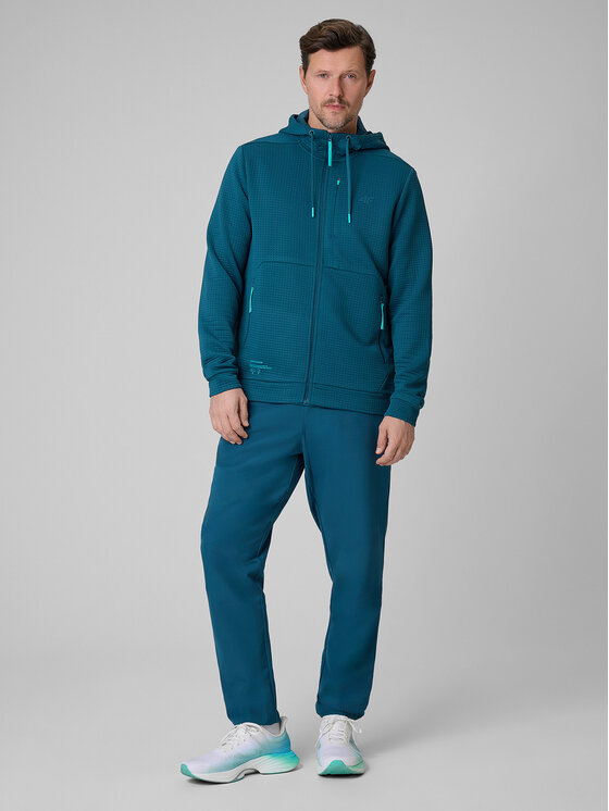 4F 4F Bluza active Granatowy Regular Fit