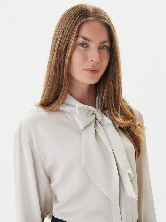 Calvin Klein Calvin Klein Bluse LV044D125G Beige Regular Fit