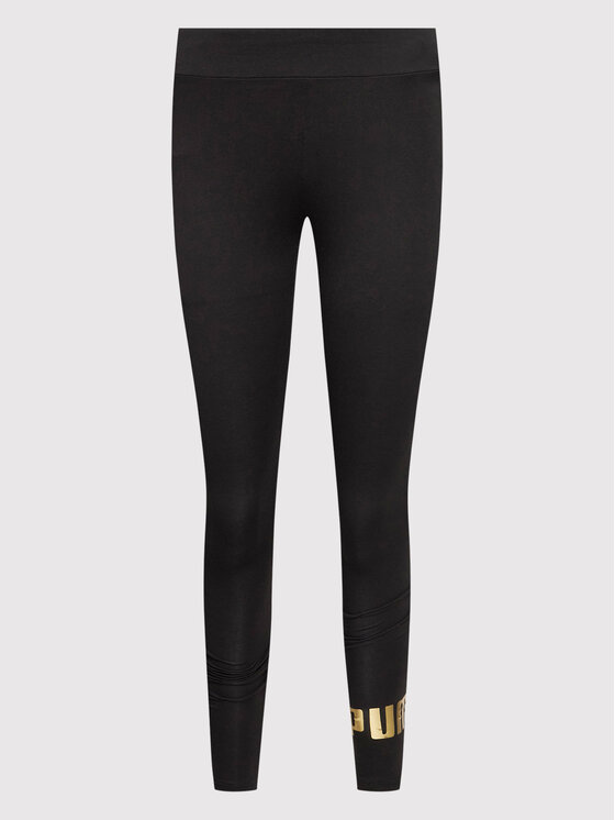 Puma Fit Puma Leggings Gold Puma Leggings Essentials+Metallic