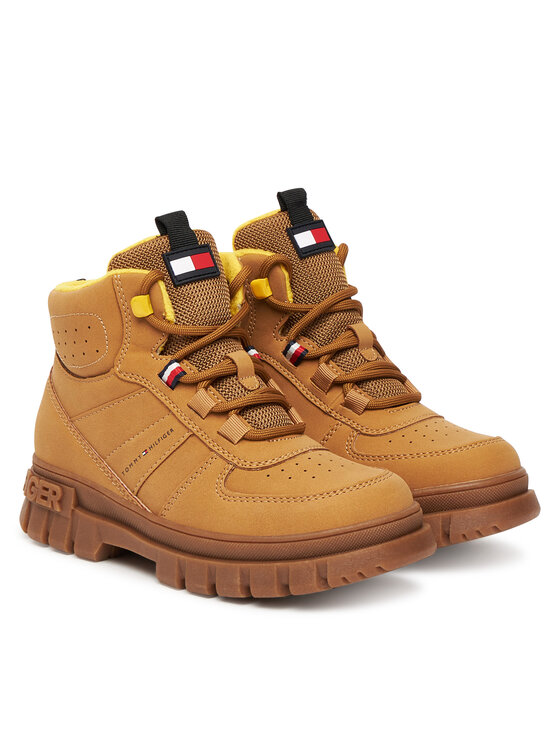 Tommy Hilfiger Tommy Hilfiger Черевики T3X5-34129-1696 S Коричневий