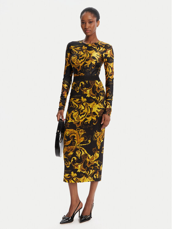 Versace Jeans Couture Versace Jeans Couture Пола тип молив 79HAE806 JS500 Черен Slim Fit