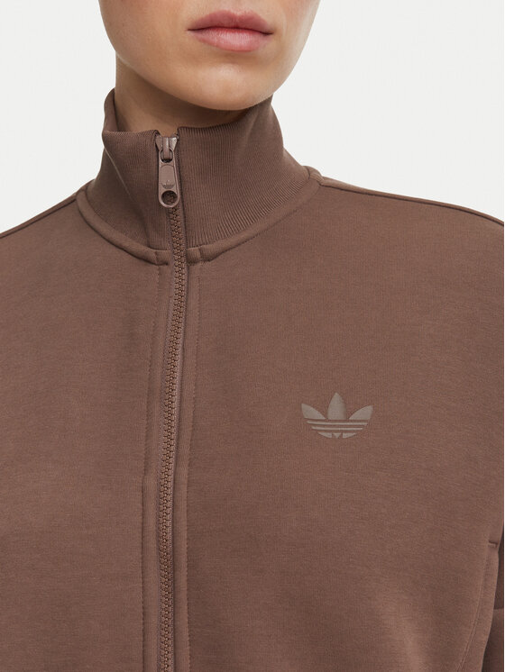 adidas adidas Світшот Spacer Tracktop KZ2189 Коричневий Regular Fit