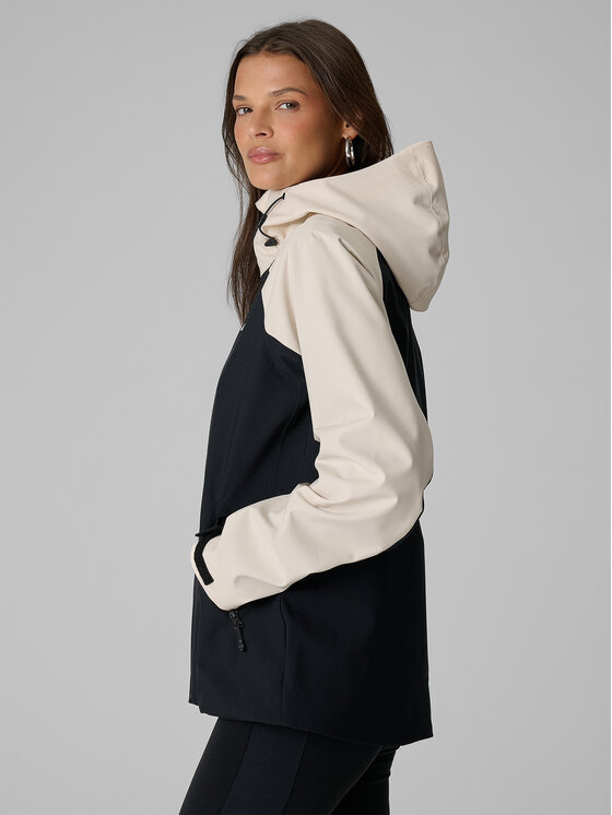 4F 4F Kurtka przejściowa URBAN COMMUTER Czarny Regular Fit