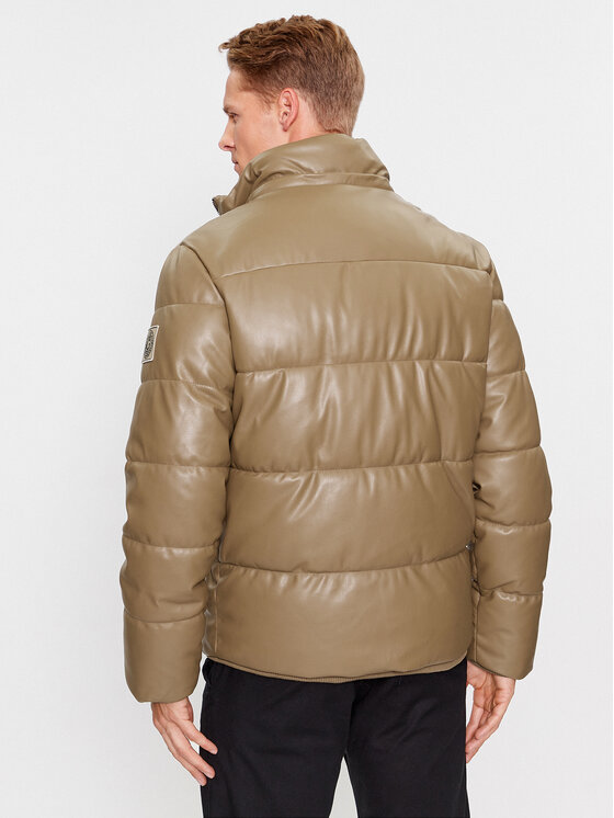 Guess Guess Giubbotto invernale M3BL23 WFOZ0 Cachi Regular Fit