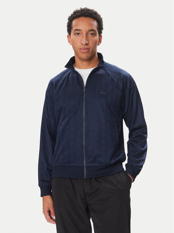 Lacoste Lacoste Bluza SH9775 Granatowy Regular Fit
