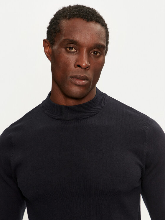 Brave Soul Brave Soul Pullover MK-230TURTLE2 Dunkelblau Regular Fit