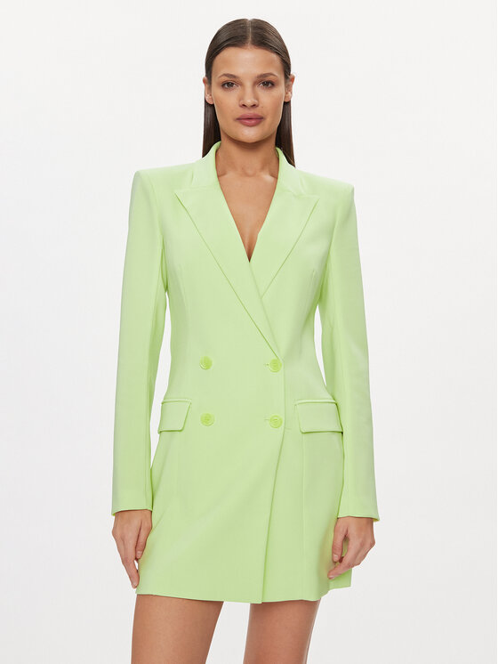 Patrizia Pepe Patrizia Pepe Kokteilikleit 8A1310/A6F5-G568 Roheline Regular Fit