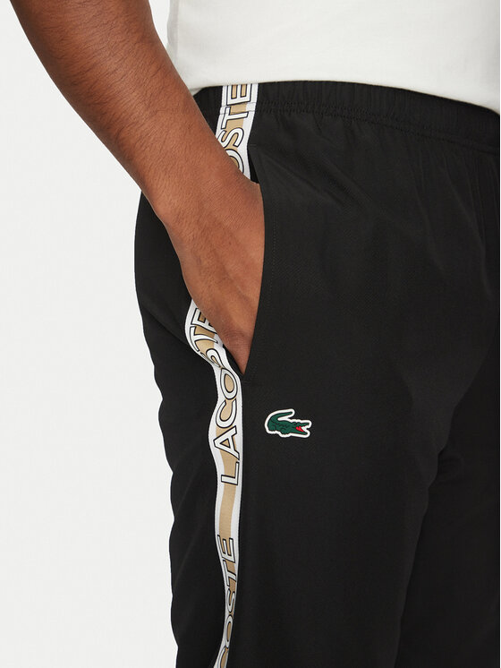 Lacoste Lacoste Παντελόνι φόρμας XH8974 Μαύρο Relaxed Fit