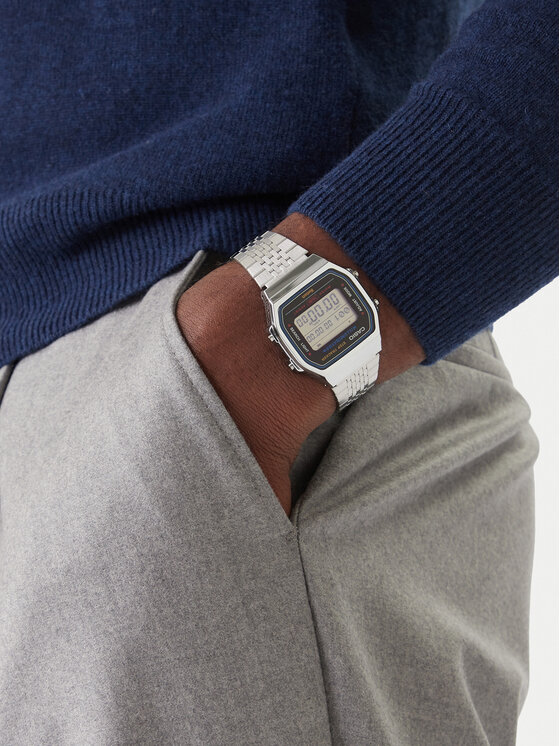 Casio Casio Ceas Vintage ABL-100WE-1AEF Argintiu
