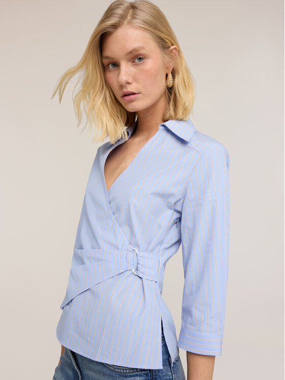 Motivi Motivi Camicia 5042Q000950N0S1 Turchese Regular Fit