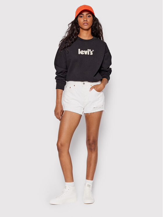 Felpa Graphic Standard Crew 18686-0056 Nero