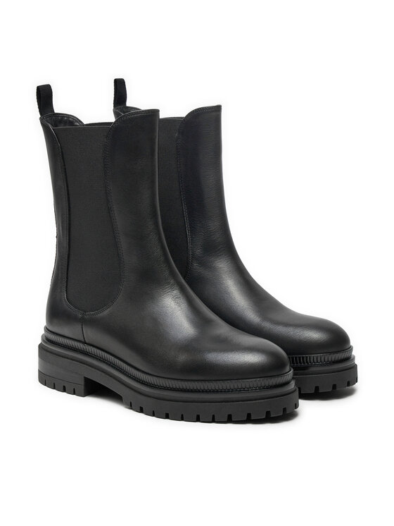 Weekend Max Mara Weekend Max Mara Chelsea cipele Livrea 24257960346 Crna