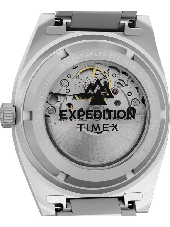 Timex Timex Zegarek TW2Y39600 Srebrny