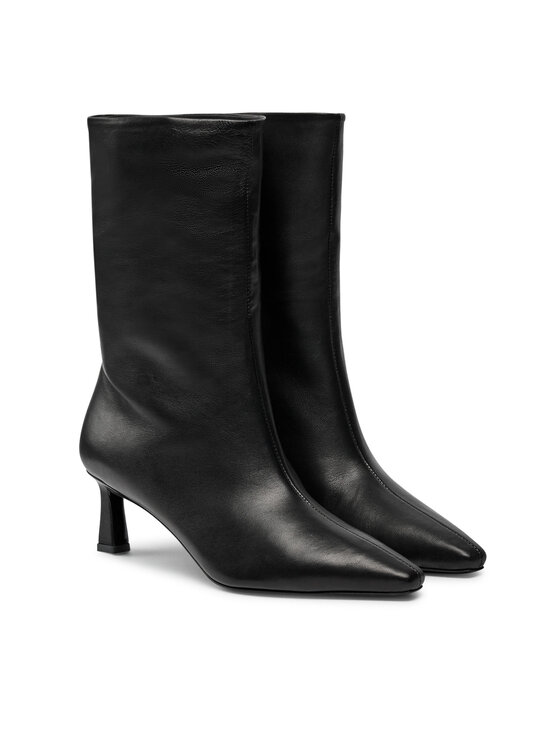 Pollini Pollini Μποτάκια SA24135C1LTI0000 Μαύρο