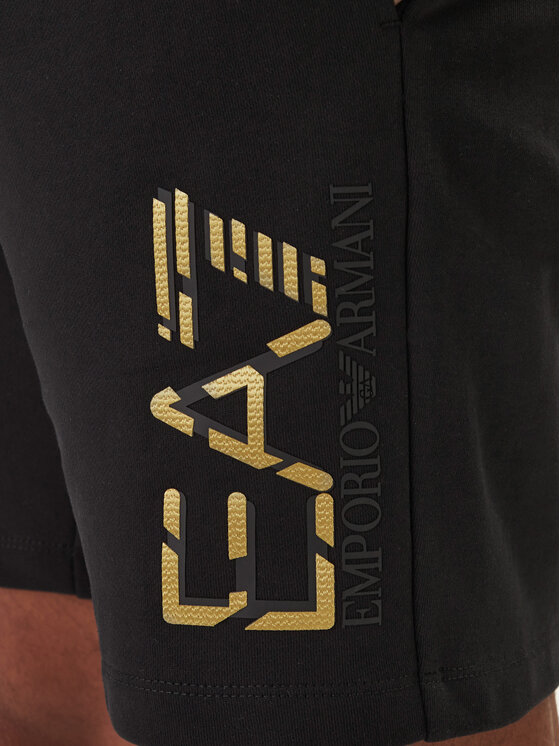 EA7 Emporio Armani EA7 Emporio Armani Sport rövidnadrág 7M001564 AF17787 Fekete Regular Fit