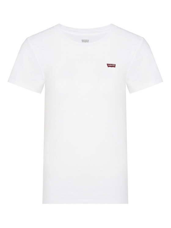 Levi's® Levi's® Σετ 2 T-Shirts Essential 004AO-0002 Λευκό Slim Fit