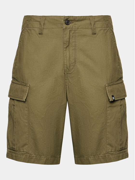 Element Element Kratke hlače iz tkanine Legion Cargo ELYWS00103 Zelena Regular Fit