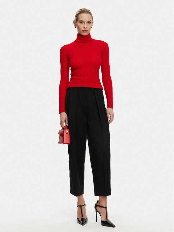 Balmain Balmain Rolák DF0KF080KH25 Červená Slim Fit