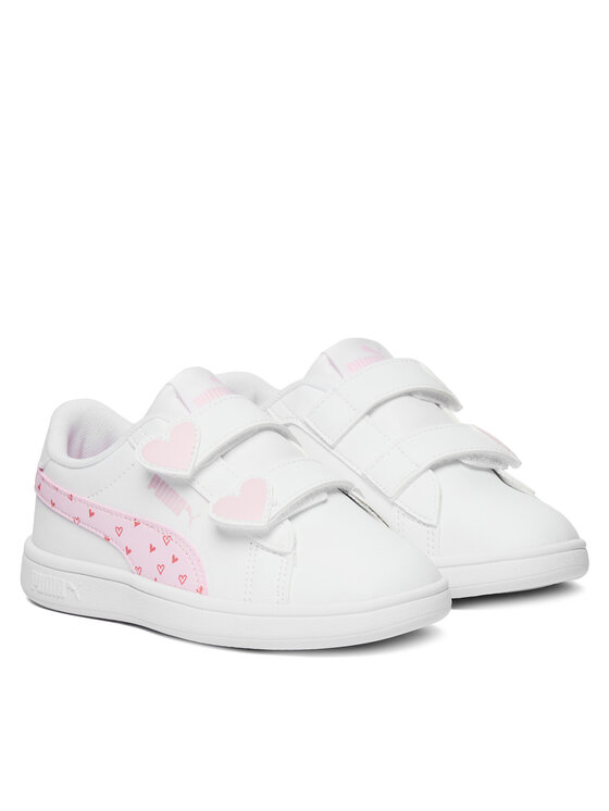 Puma Puma Sneakersy Puma Smash 3.0 Hearty V PS 405638 01 Biela